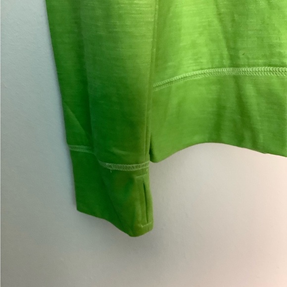 Men’s Medium Lime Green Lightweight Pullover Hoodie Sweatshirt Long Sleeve NWT - Picture 7 of 9
